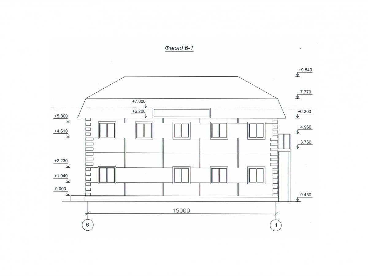 Планировка Офис из сэндвич-панелей -  фото 1